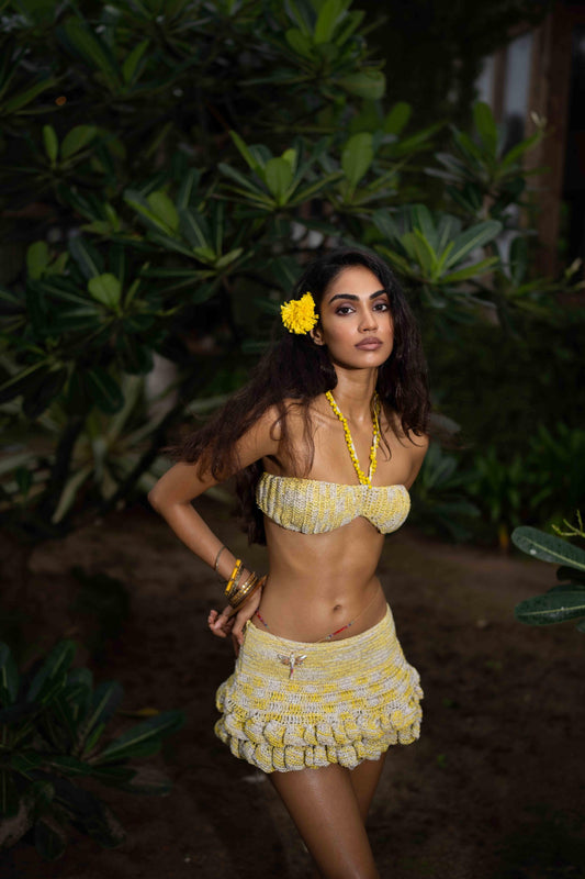 Golden Hour Ruffle Skirt