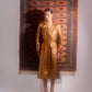 Copper Coded Trench Coat